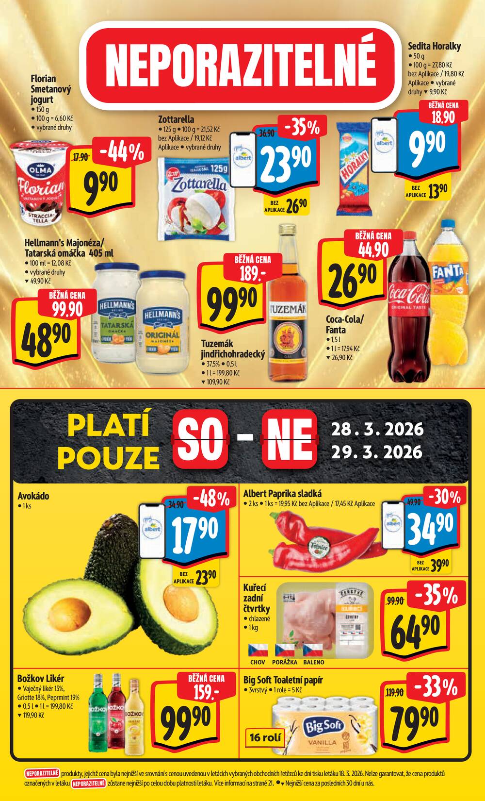 Albert Hypermarket Jihomoravský od 25.3. do 31.3.2026