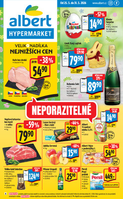 Leták Albert Hypermarket Jihomoravský od 25.3. do 31.3.2026