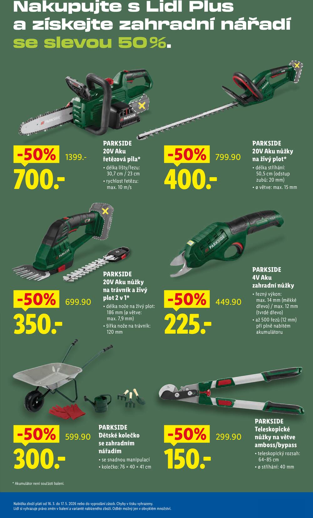 Lidl Čtvrtek od 26.3. do 29.3.2026