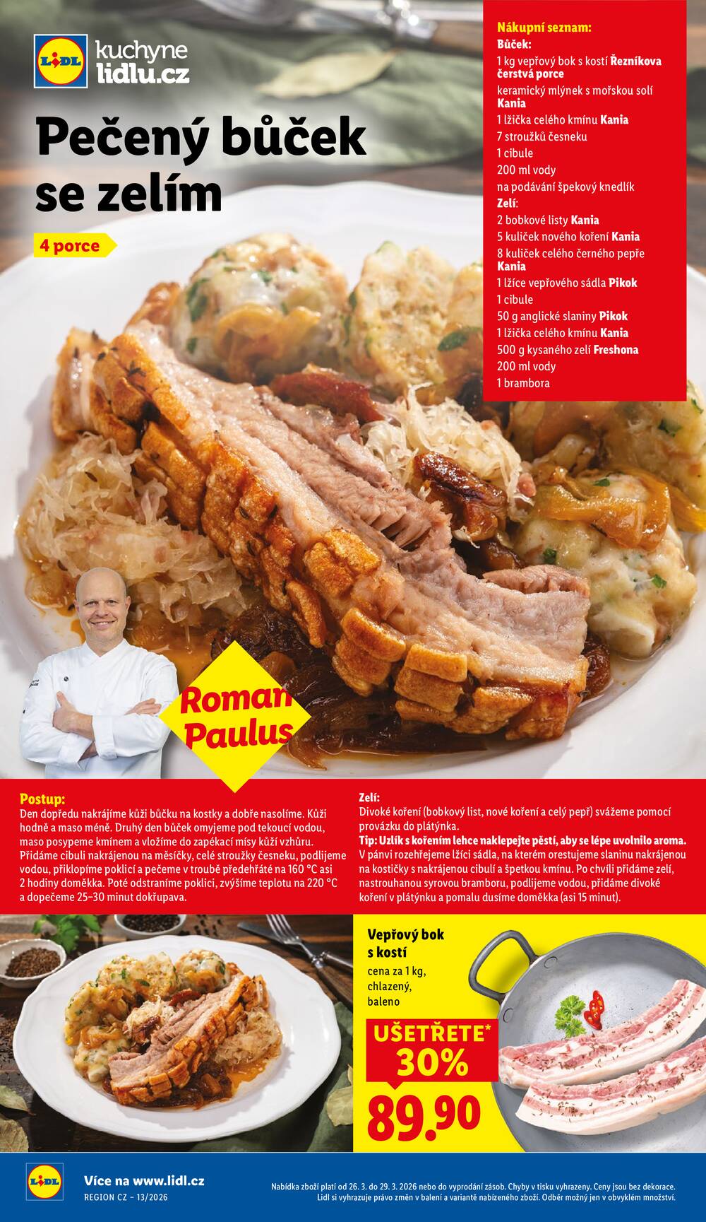 Lidl Čtvrtek od 26.3. do 29.3.2026