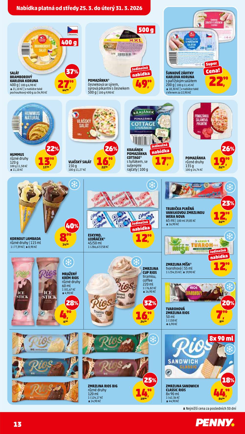 Penny Market od 25.3. do 30.3.2026
