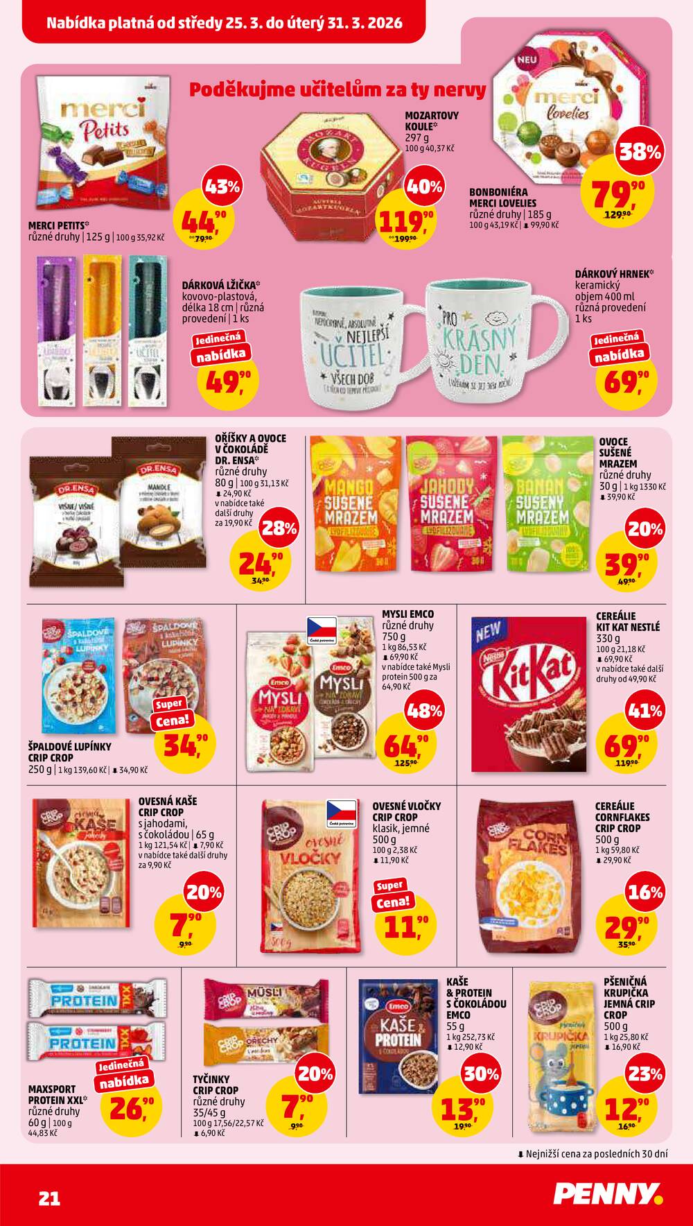 Penny Market od 25.3. do 30.3.2026