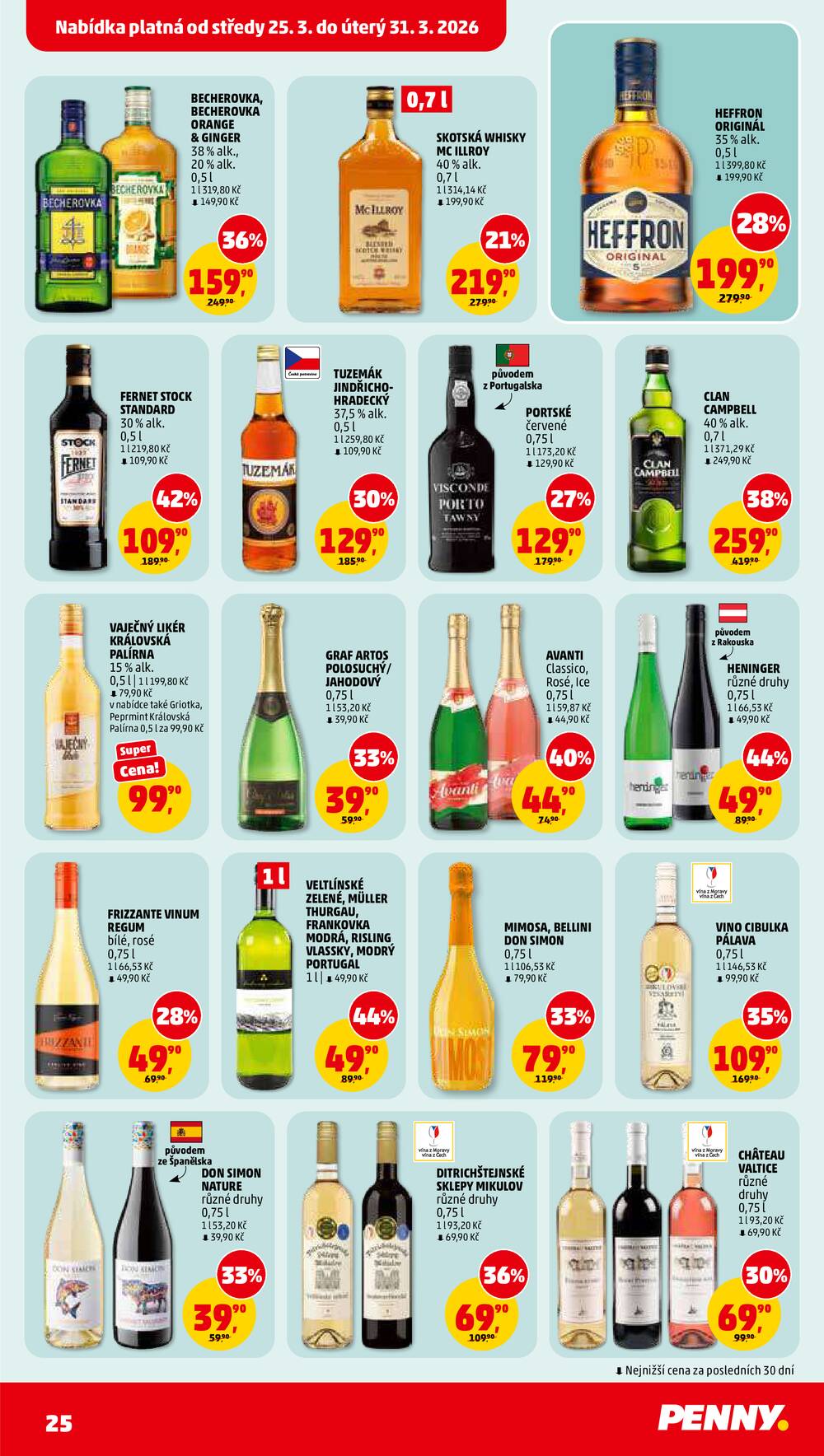 Penny Market od 25.3. do 30.3.2026