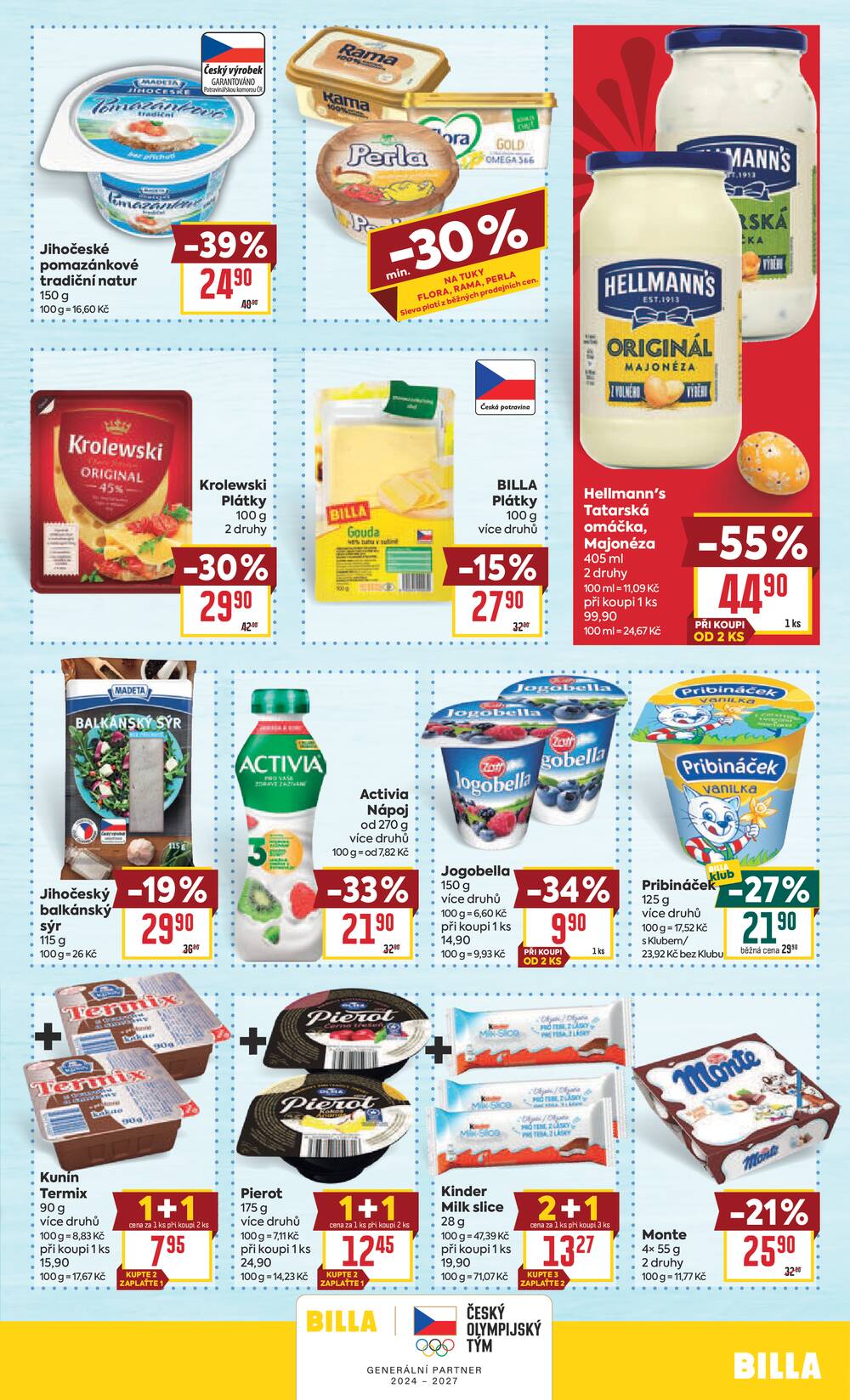 BILLA od 25.3. do 31.3.2026