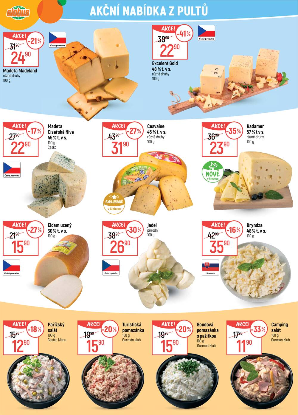Akční leták Globus 25.3. - 31.3.2026 - Globus Praha - Centrum Černý Most