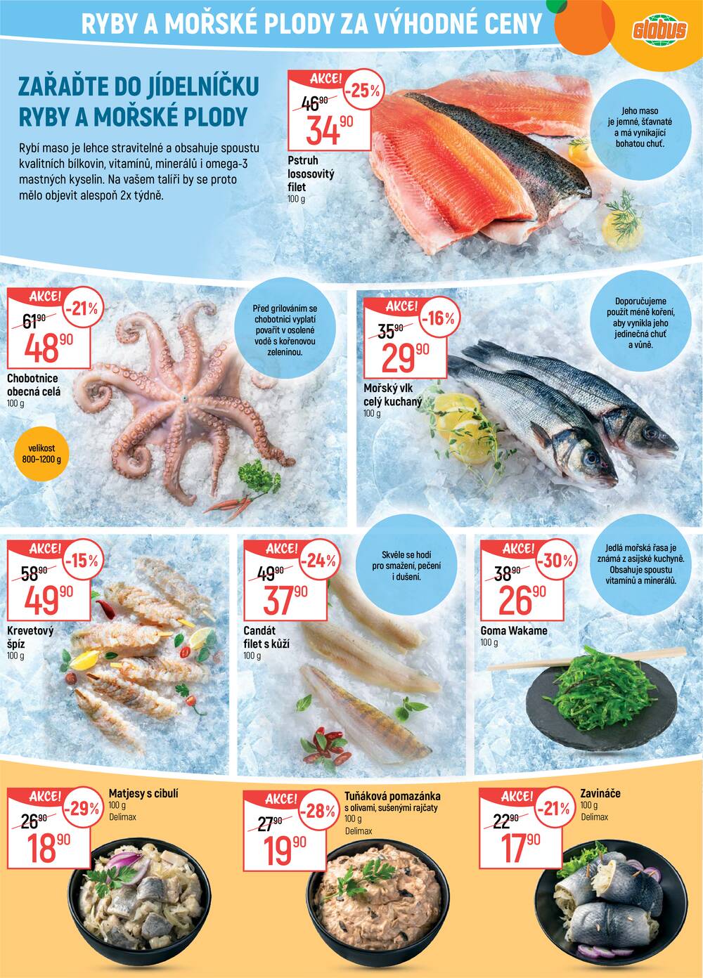 Akční leták Globus 25.3. - 31.3.2026 - Globus Praha - Zličín