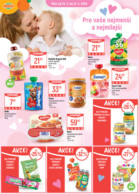 Leták Akční leták Globus 25.3. - 21.4.2026 - Globus Chotíkov u Plzně