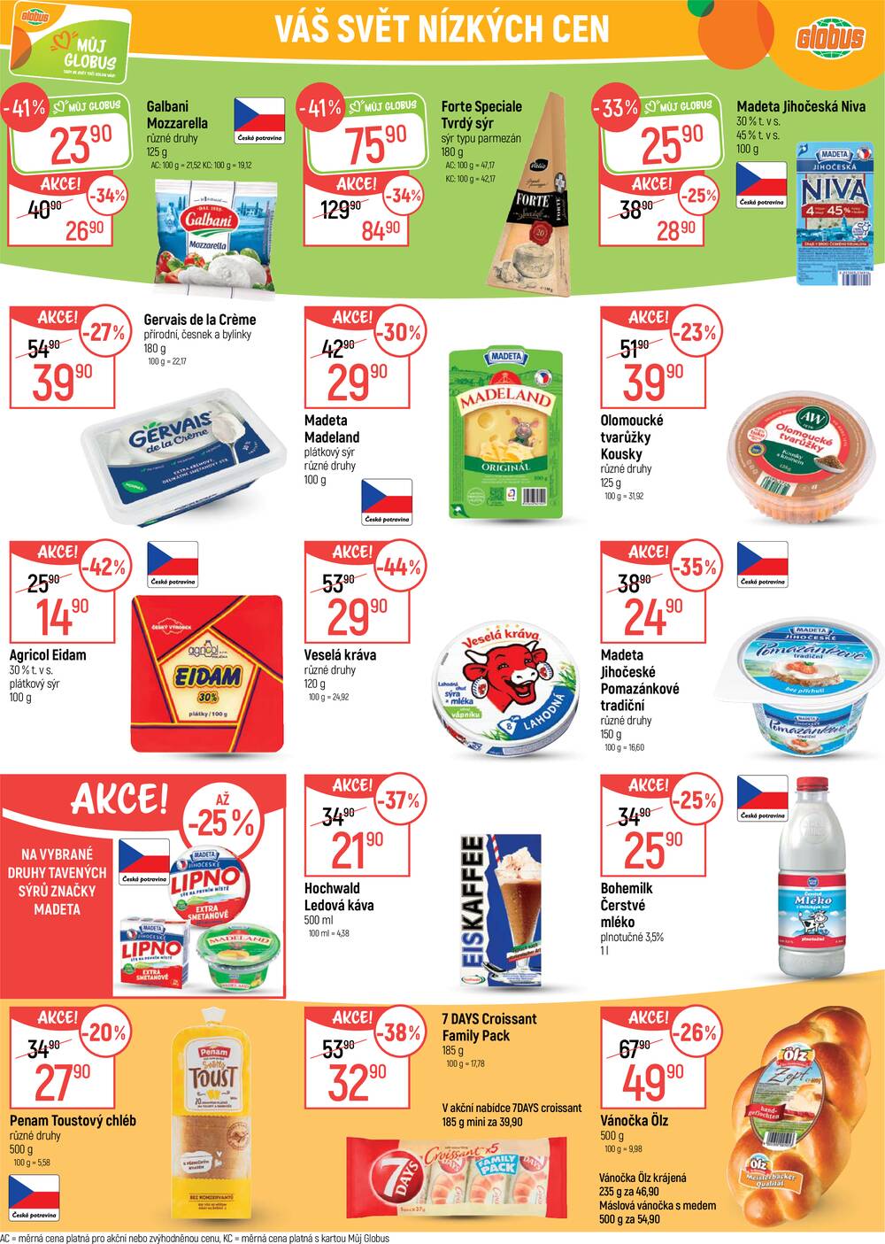 Akční leták Globus 25.3. - 31.3.2026 - Globus Chotíkov u Plzně