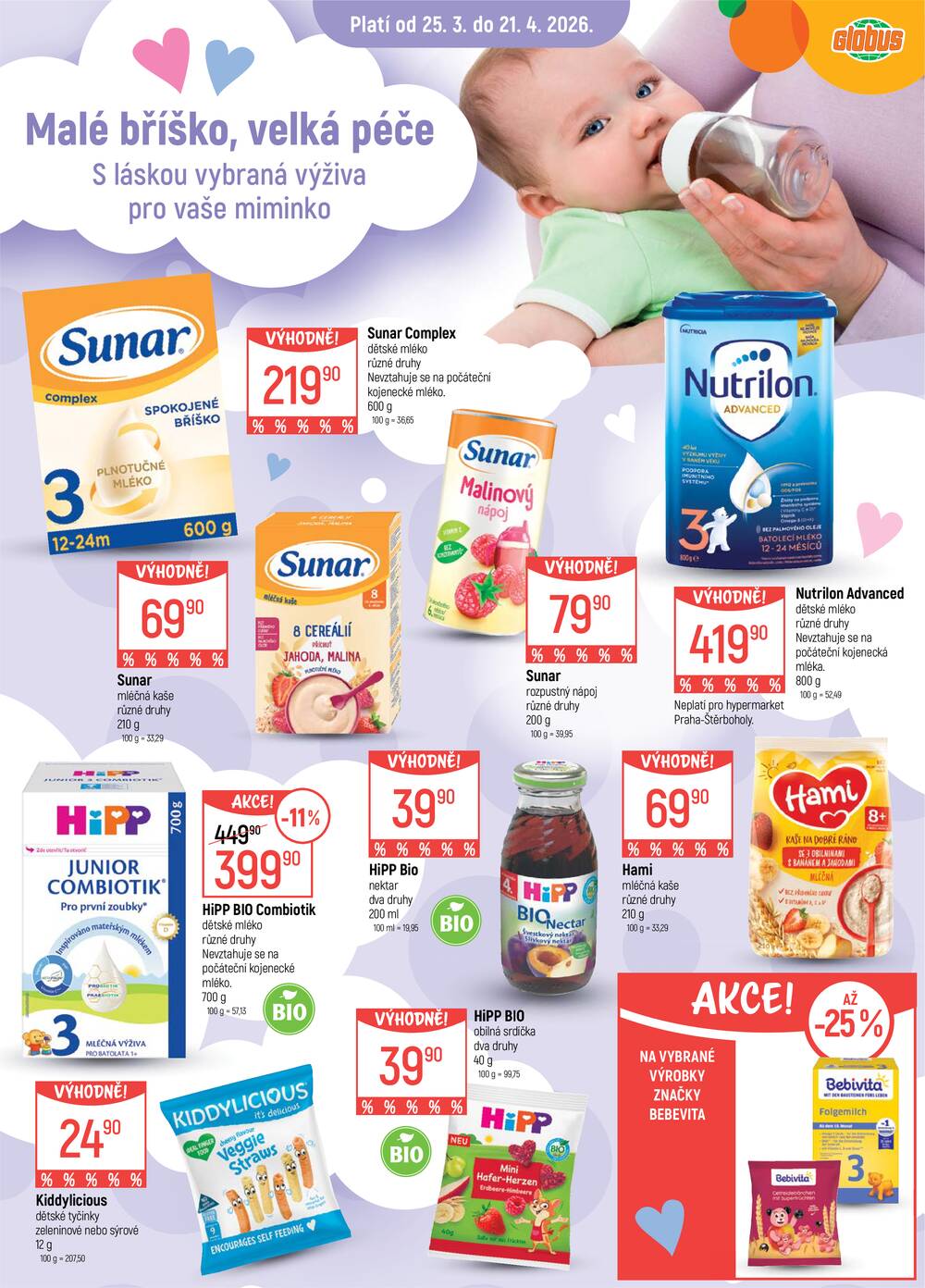 Akční leták Globus 25.3. - 31.3.2026 - Globus Chotíkov u Plzně