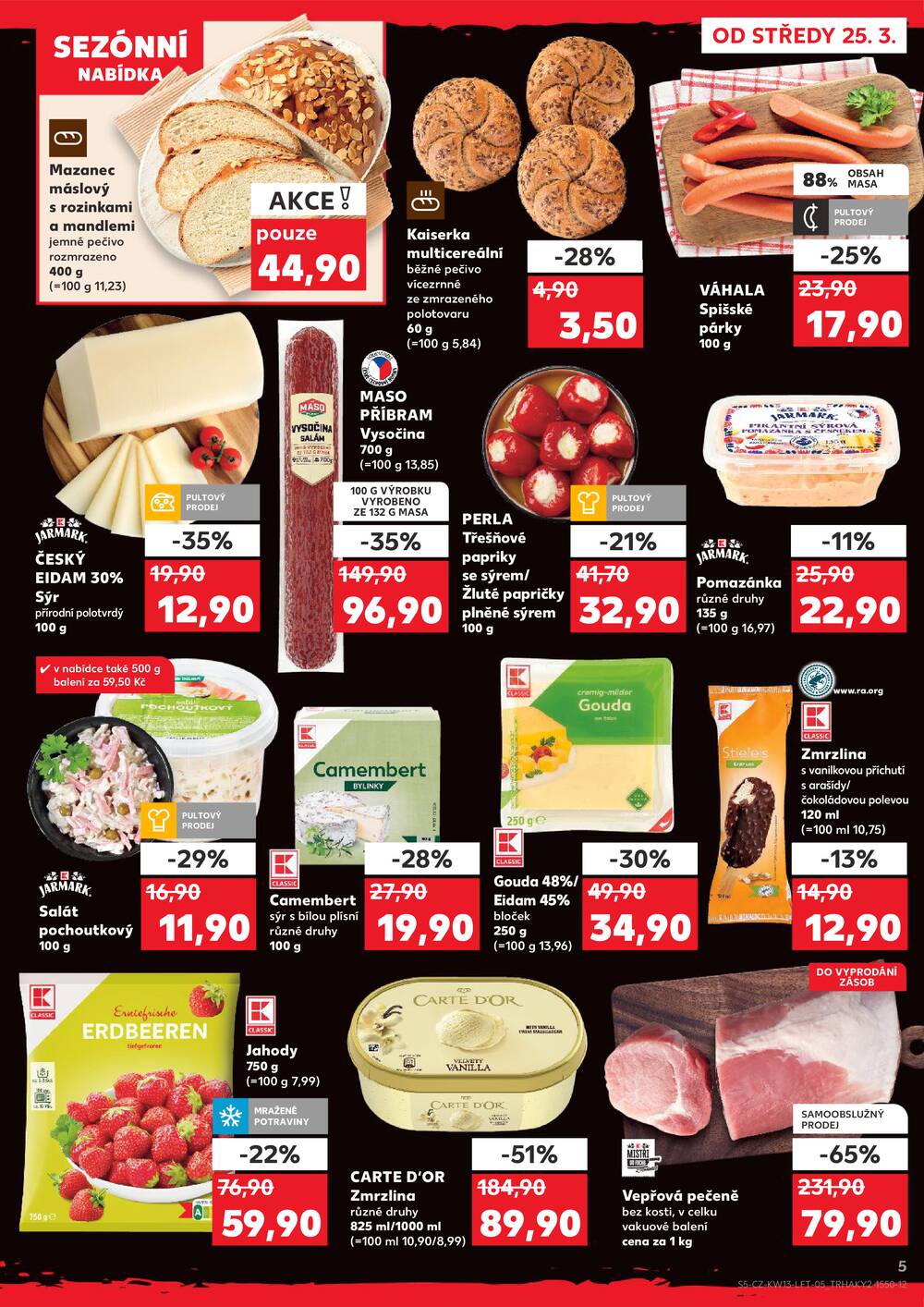 Leták Kaufland - Kaufland 25.3. - 31.3. - Kaufland Praha Čestlice - strana 5