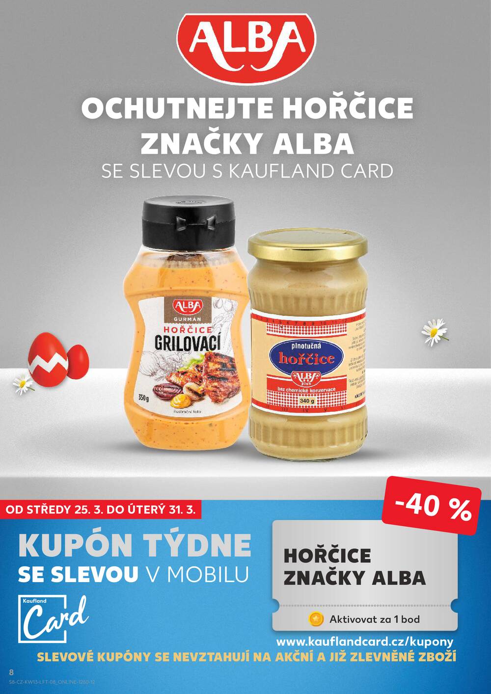 Leták Kaufland - Kaufland 25.3. - 31.3. - Kaufland - Veselí nad Lužnicí - Budějovická - strana 8
