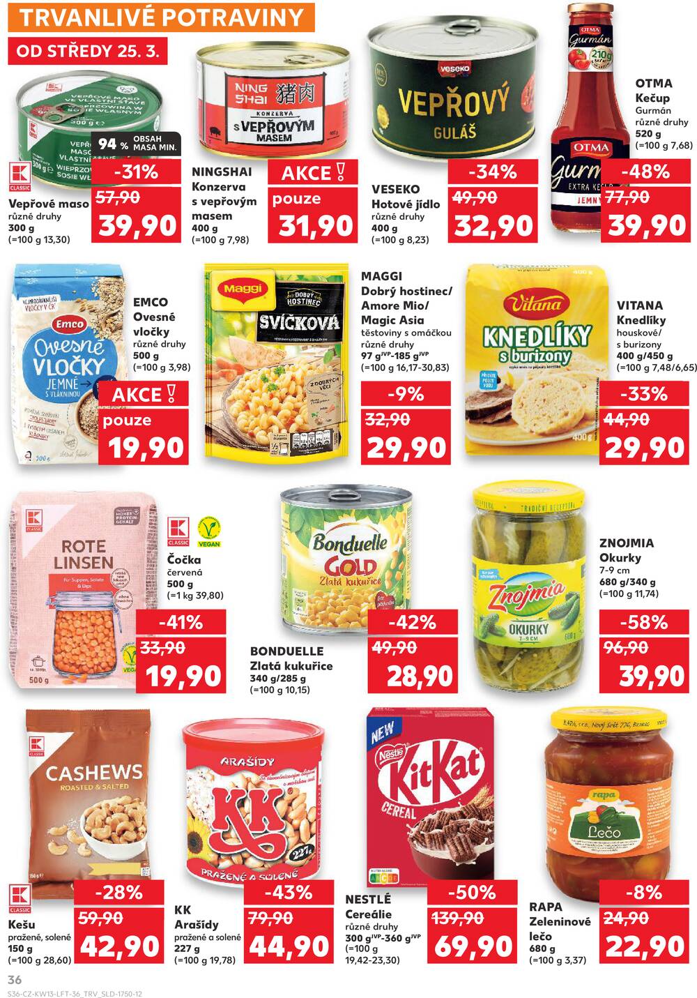 Kaufland 25.3. - 31.3. - Kaufland - Benešov