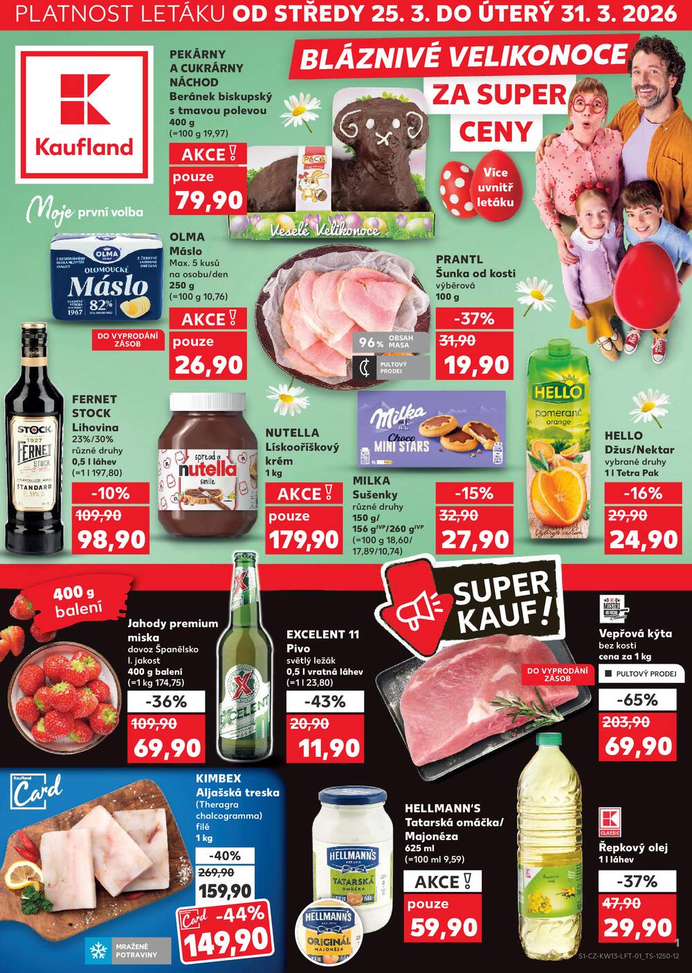 Kaufland 25.3. - 31.3. - Kaufland Humpolec