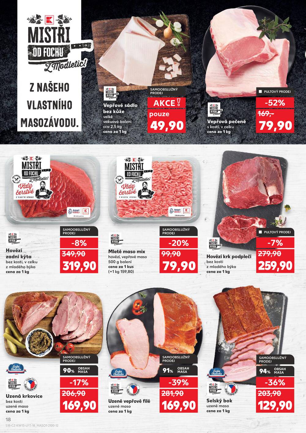 Leták Kaufland - Kaufland 25.3. - 31.3. - Kaufland - Karlovy Vary - strana 18