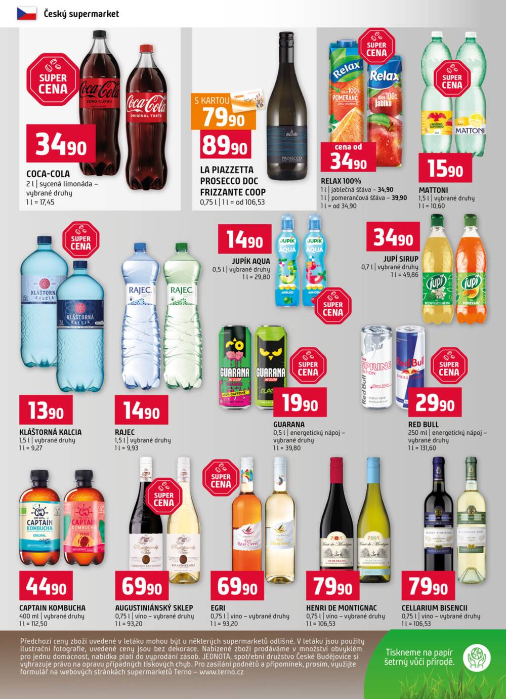 Leták Terno - Terno Prachatice, Český Krumlov, Zlín, Tábor, Strakonice, Blatná 25.3. - 31.3. - strana 12 Leták Terno - Terno Prachatice, Český Krumlov, Zlín, Tábor, Strakonice, Blatná 25.3. - 31.3. - strana 12