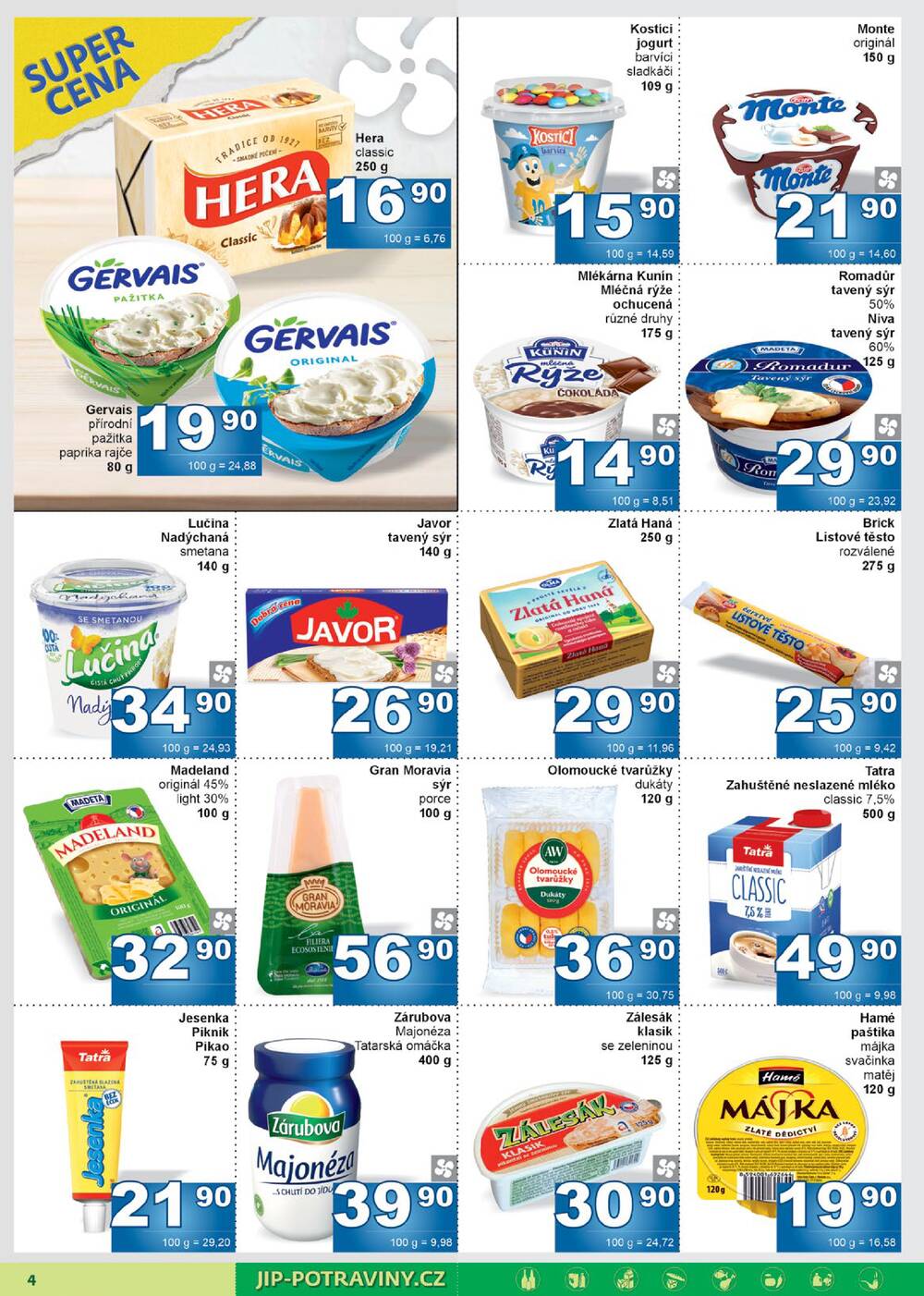 JIP Maloobchod od 25.3. do 5.4.2026