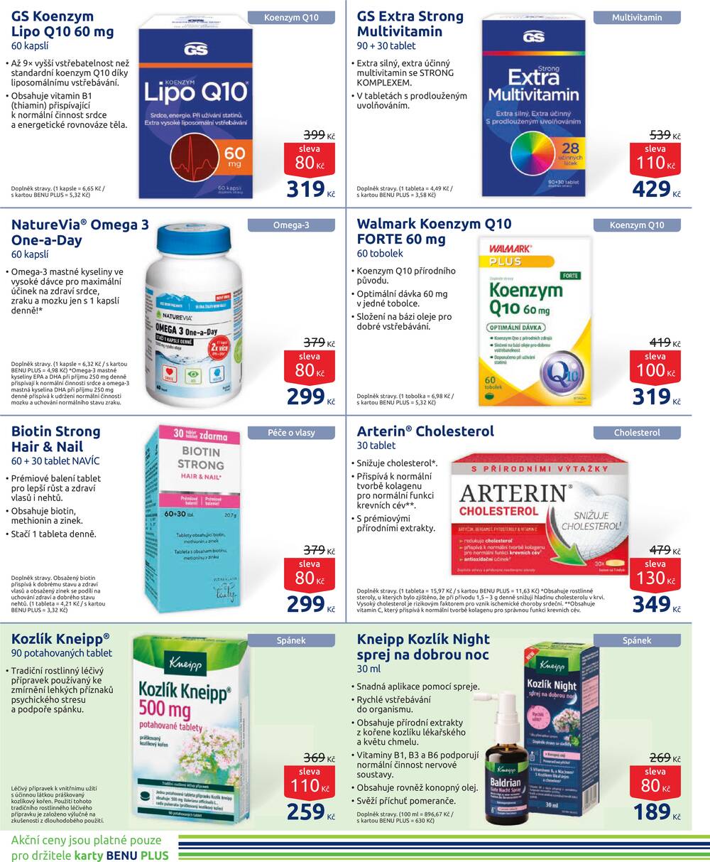 Benu od 1.4. do 30.4.2026