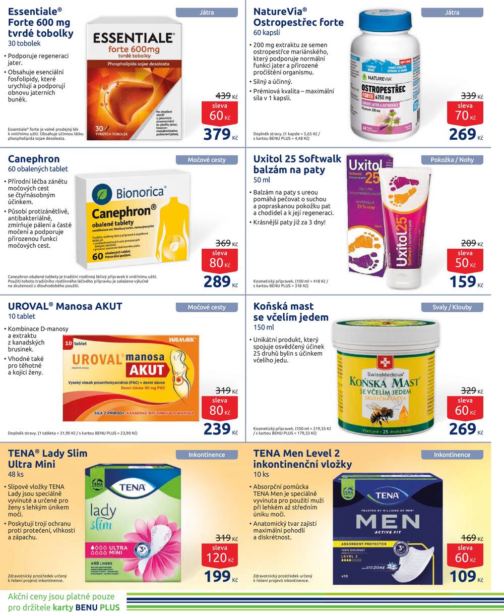 Benu od 1.4. do 30.4.2026