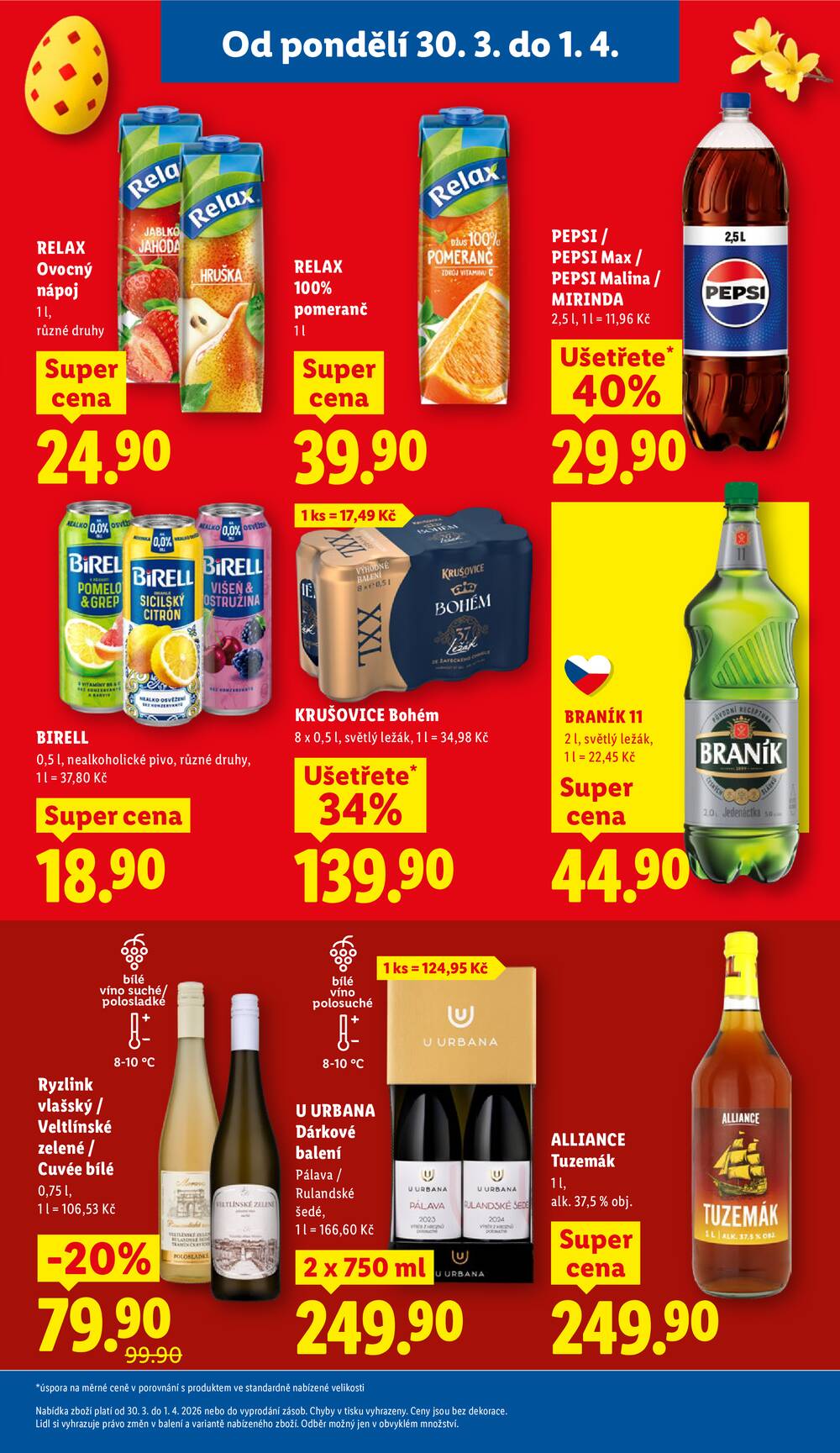 Lidl od 30.3. do 1.4.2026