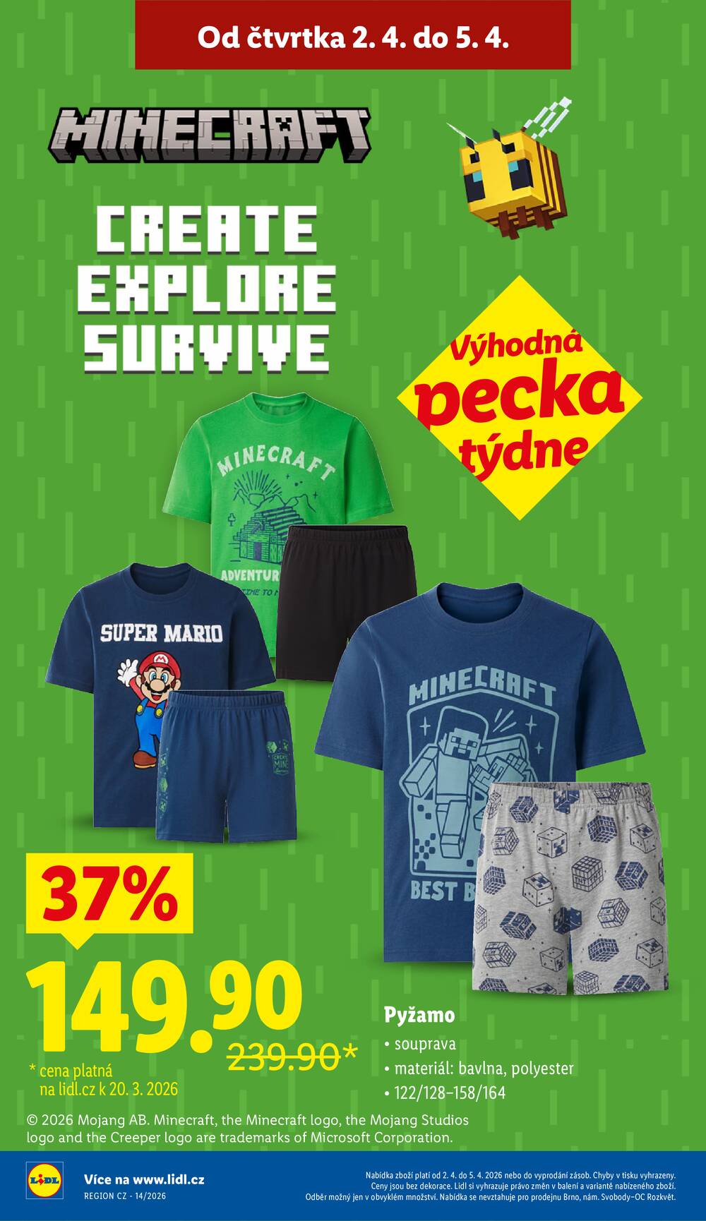 Lidl Čtvrtek od 2.4. do 5.4.2026