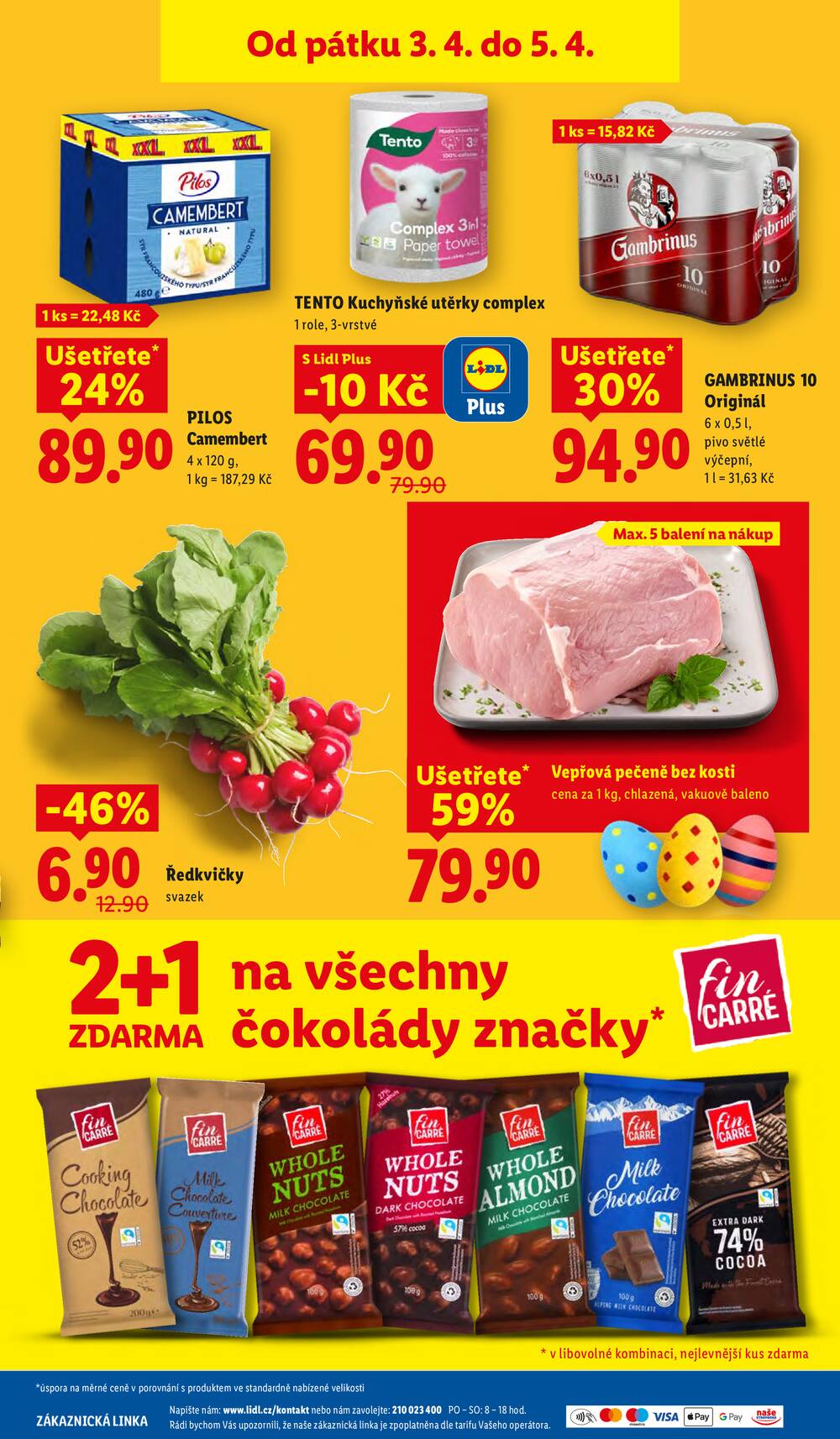 Lidl Čtvrtek od 2.4. do 5.4.2026
