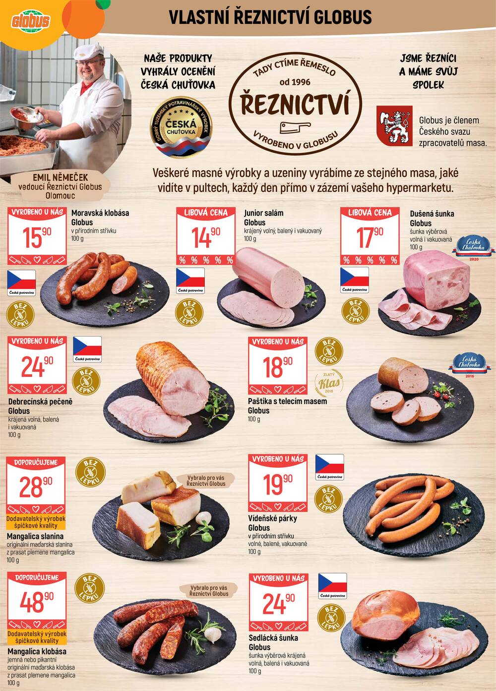 Akční leták Globus 1.4. - 7.4.2026 - Globus Olomouc