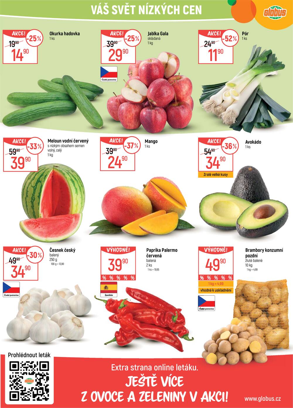 Akční leták Globus 1.4. - 7.4.2026 - Globus Opava
