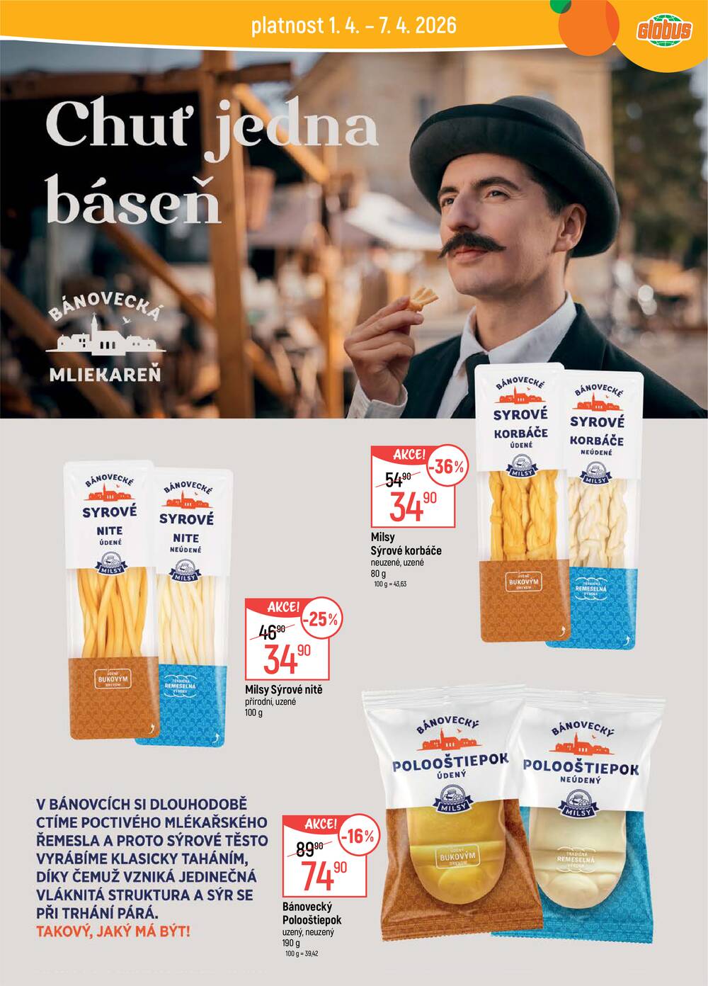 Akční leták Globus 1.4. - 7.4.2026 - Globus Opava