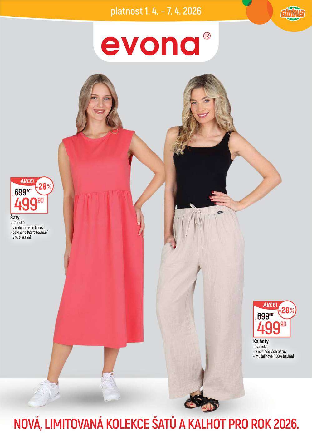 Akční leták Globus 1.4. - 7.4.2026 - Globus Opava