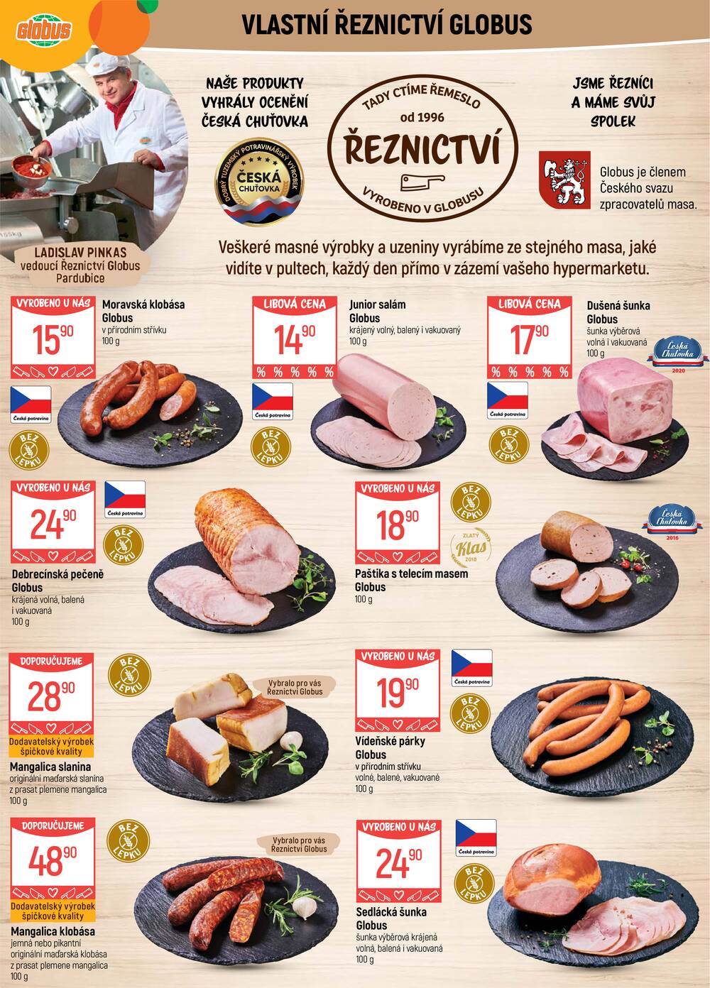 Akční leták Globus 1.4. - 7.4.2026 - Globus Pardubice