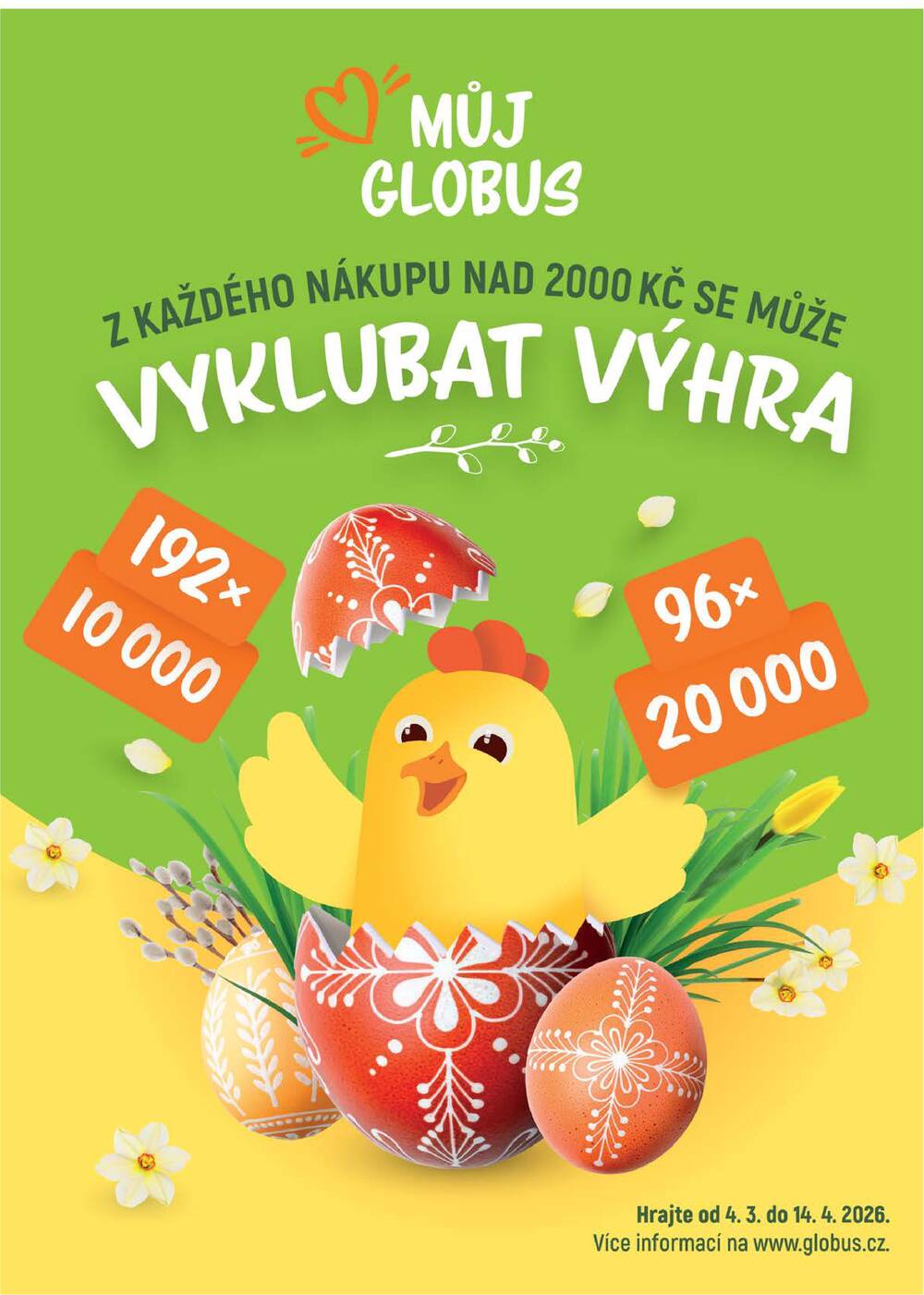 Akční leták Globus 1.4. - 7.4.2026 - Globus Pardubice