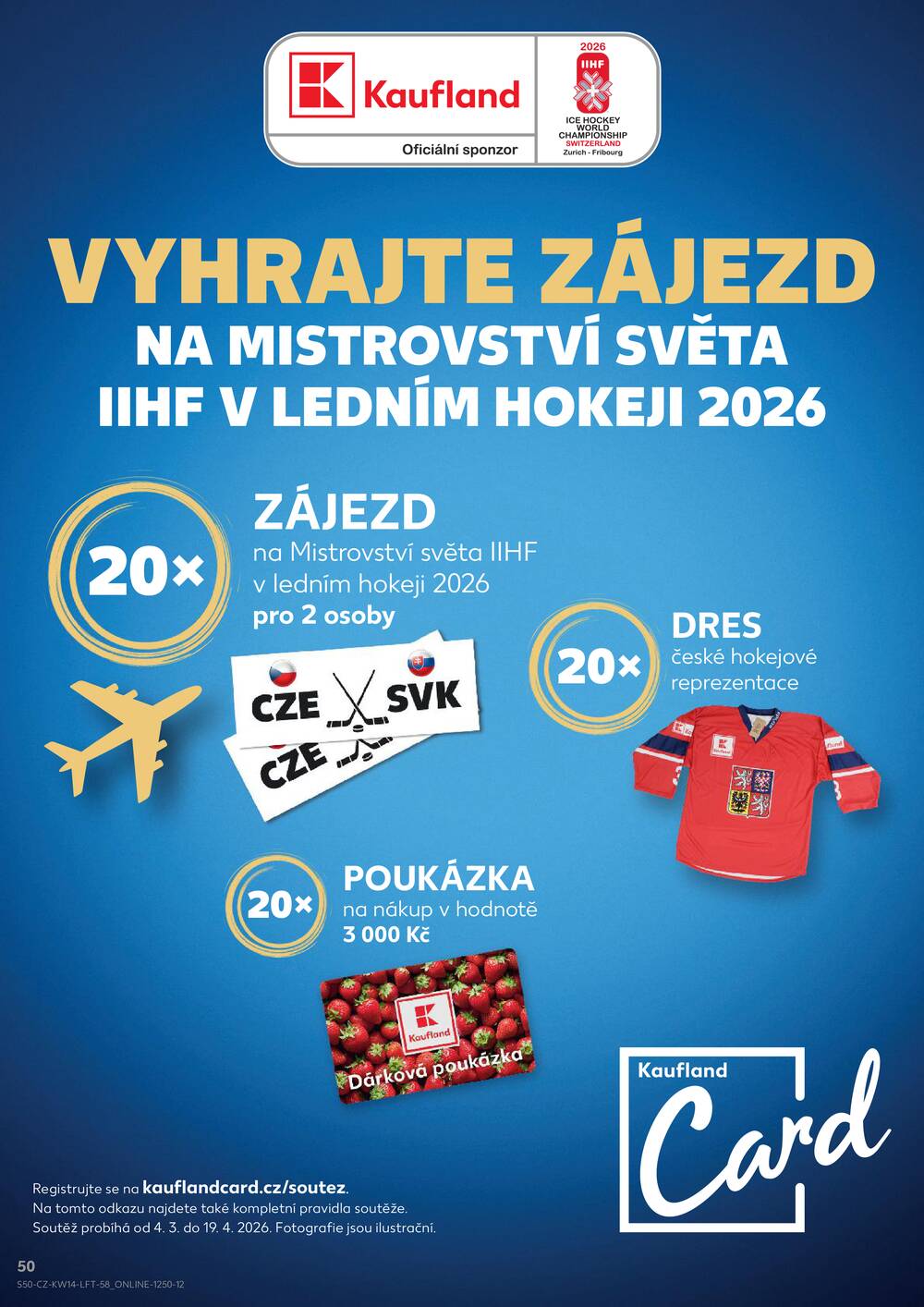 Leták Kaufland - Kaufland 1.4. - 7.4. - Kaufland - Praha 12 (Modřany) - strana 50