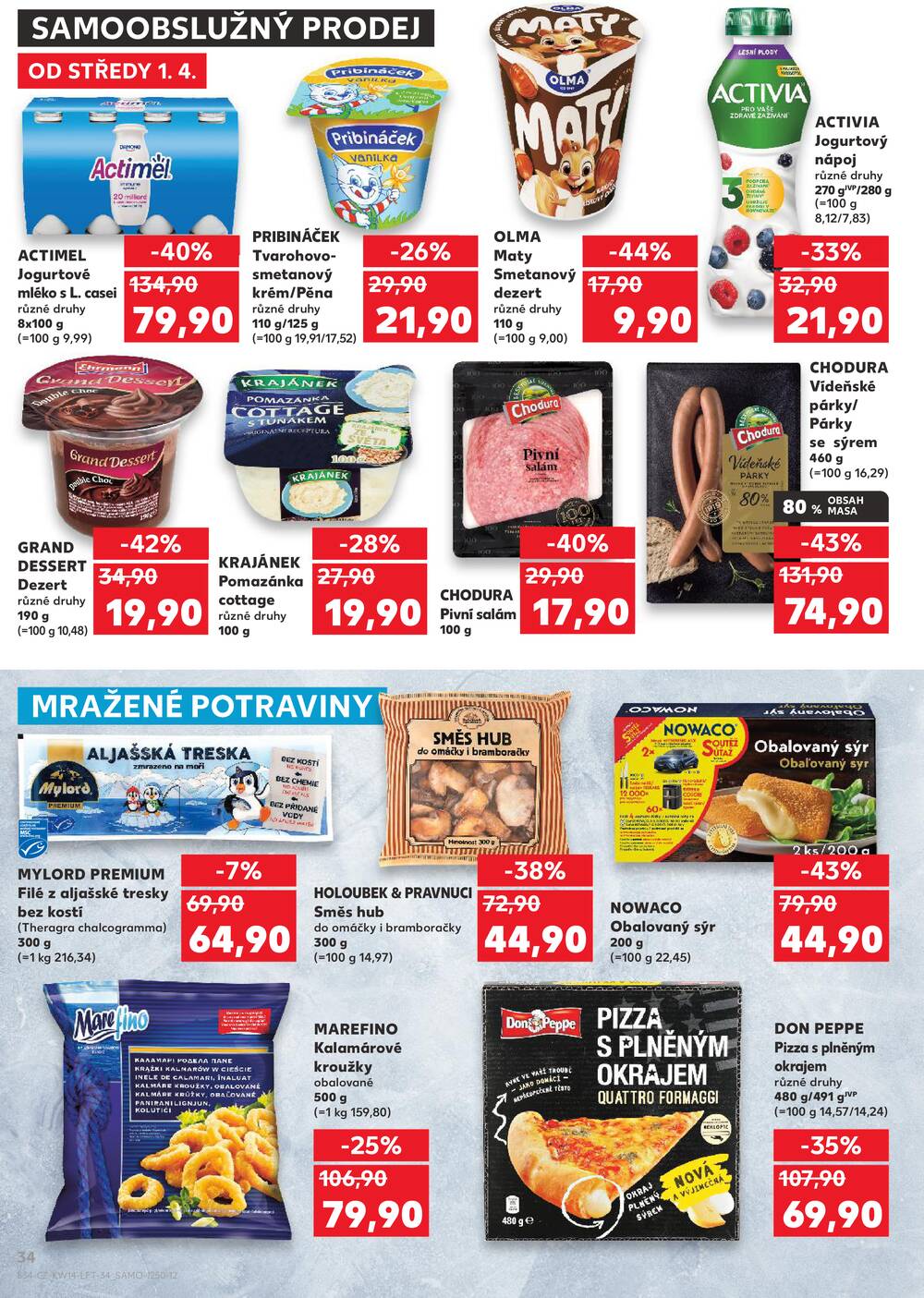 Kaufland 1.4. - 7.4. - Kaufland - Teplice (Čs. Dobrovolců)