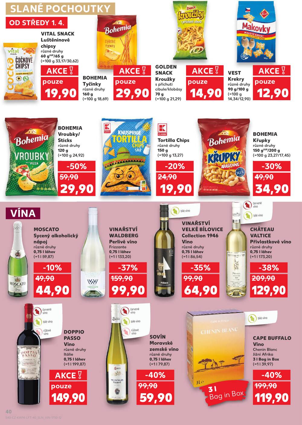 Kaufland 1.4. - 7.4. - Kaufland Turnov Sobotecká