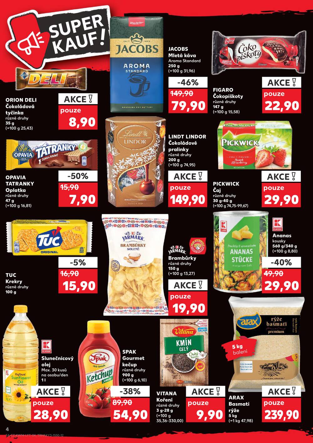Kaufland 1.4. - 7.4. - Kaufland - Prostějov (Okružní ulice)