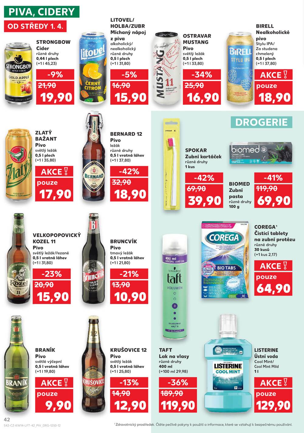 Kaufland 1.4. - 7.4. - Kaufland - Chomutov - Otvice