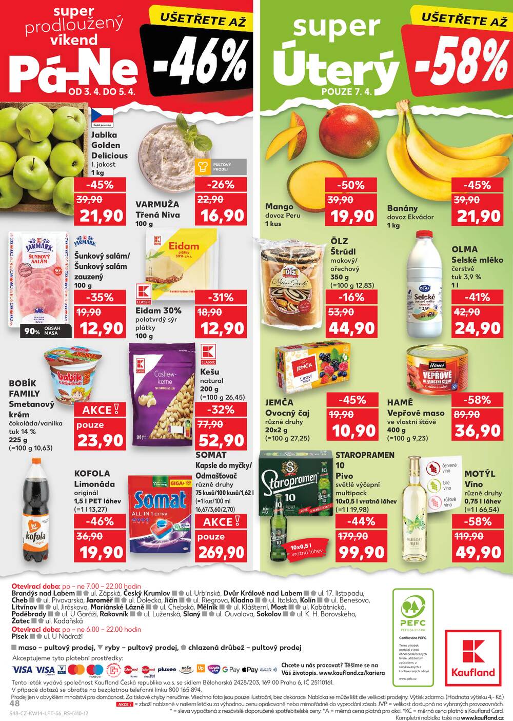 Kaufland 1.4. - 7.4. - Kaufland - Rakovník (ul. Luženská)