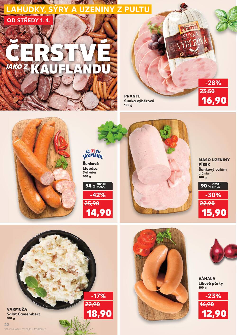 Kaufland 1.4. - 7.4. - Kaufland - Pelhřimov