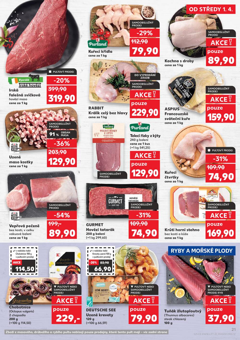 Kaufland 1.4. - 7.4. - Kaufland - Karlovy Vary