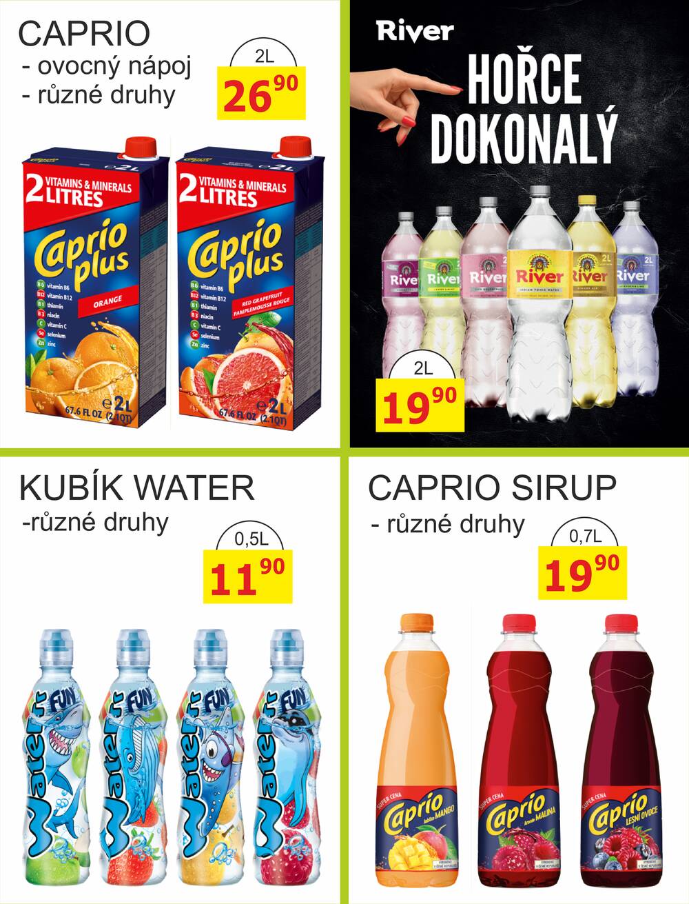 BENE Nápoje od 1.4. do 30.4.2026