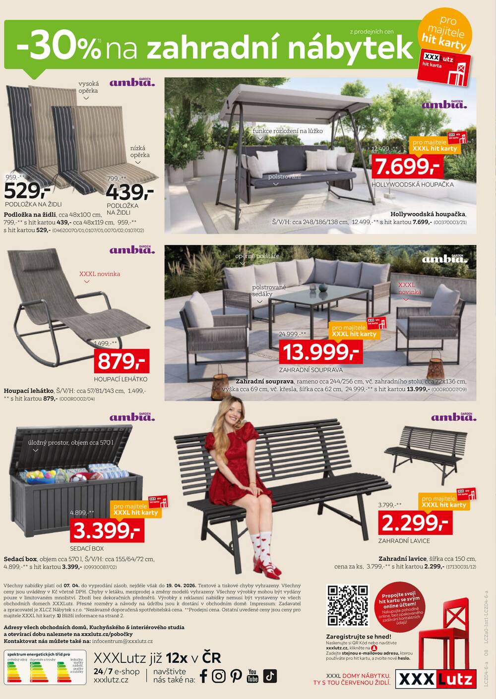 Leták XXXLutz - XXXLutz od 7.4. do 19.4.2026 - strana 20
