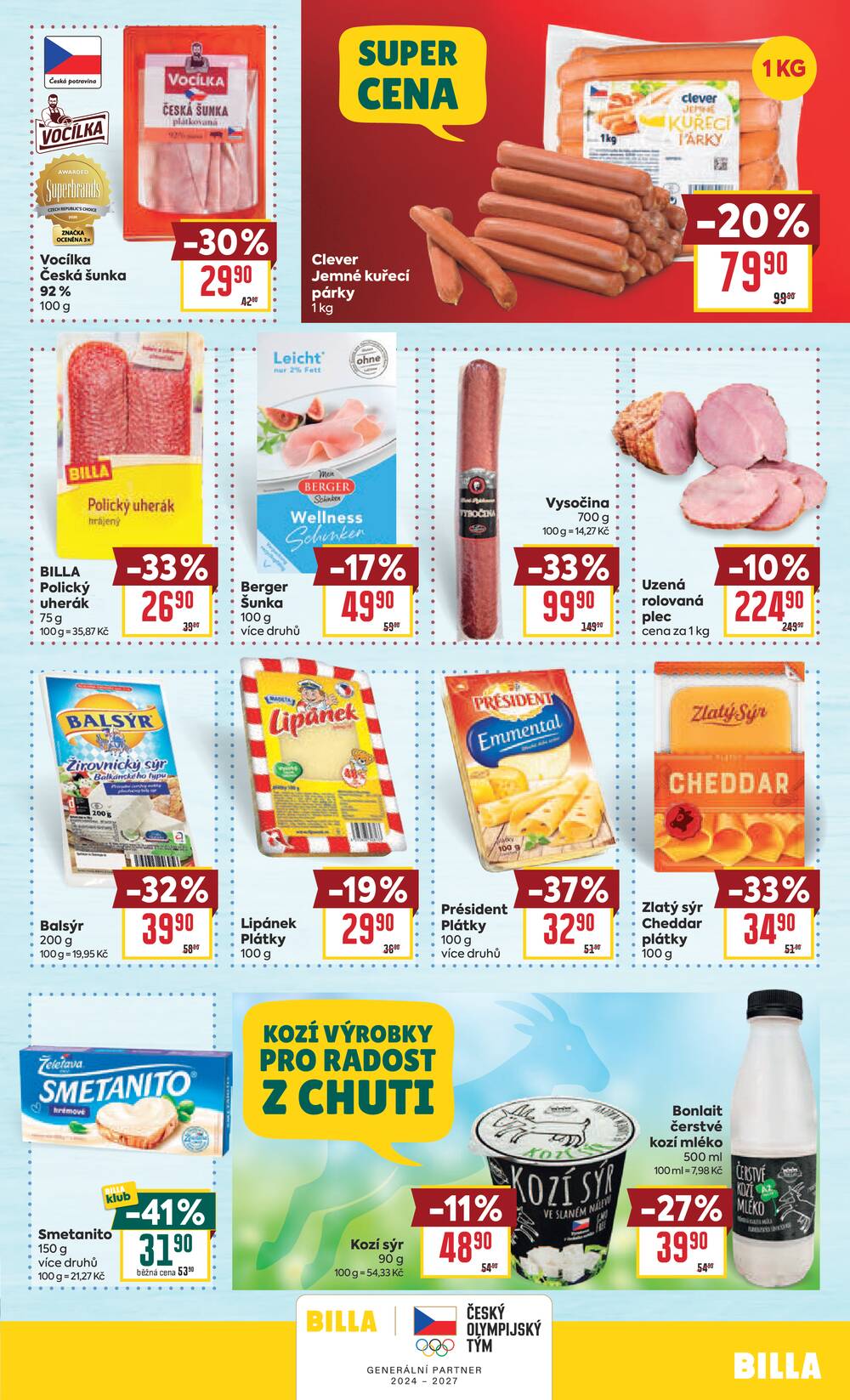 BILLA od 7.4. do 14.4.2026