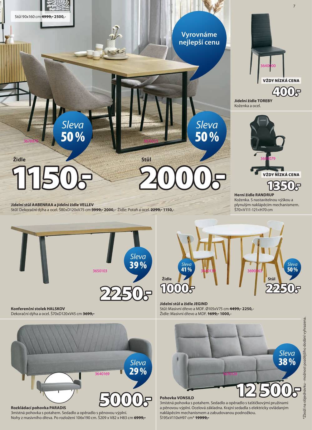 Leták Jysk - Jysk od 22.4. do 26.5.2026 - strana 7