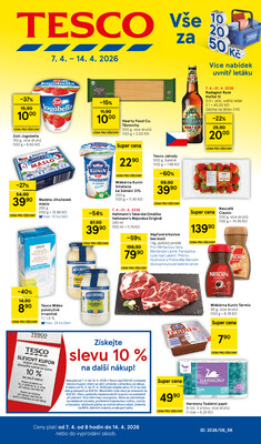 leták Tesco