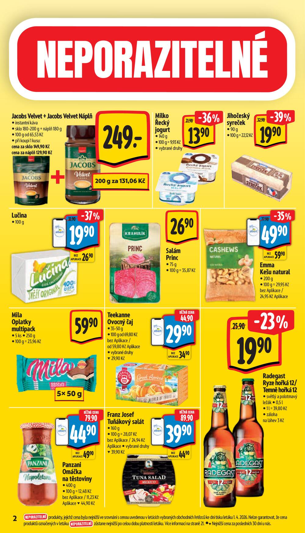 Albert Supermarket od 7.4. do 14.4.2026