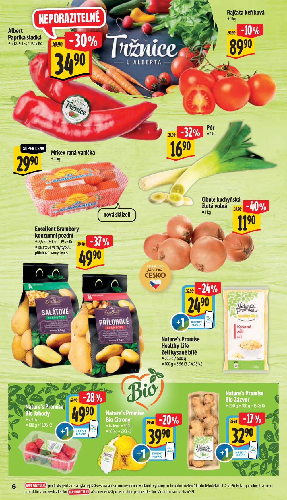 Albert Supermarket od 7.4. do 14.4.2026