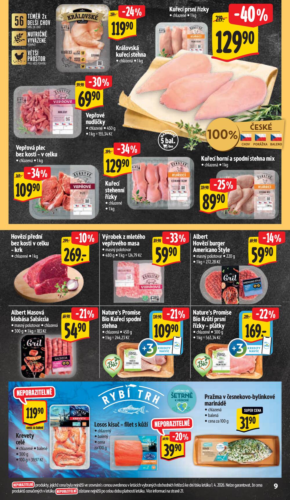 Albert Supermarket od 7.4. do 14.4.2026