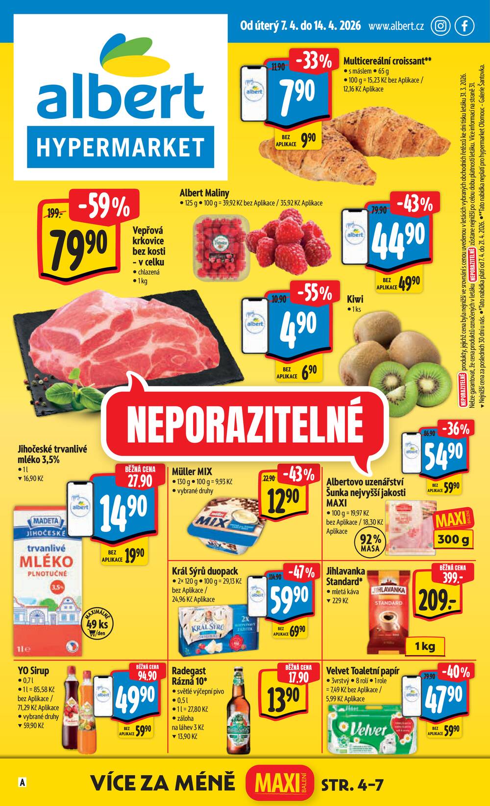 Albert  Hypermarket od 7.4. do 14.4.2026