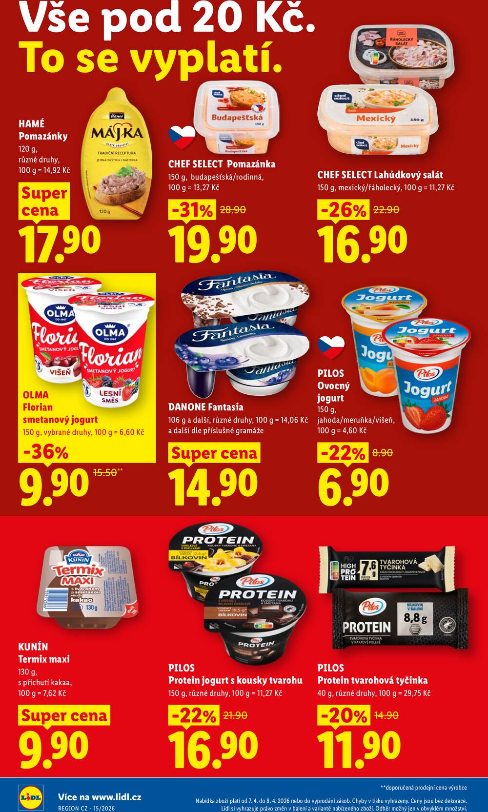 Lidl od 7.4. do 8.4.2026