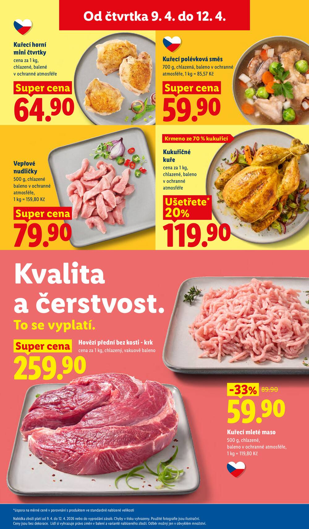 Lidl Čtvrtek od 9.4. do 12.4.2026